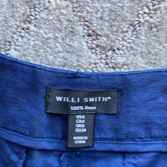 Will Smith linen 4” shorts summer casual preppy lightweight - Picture 3 of 5